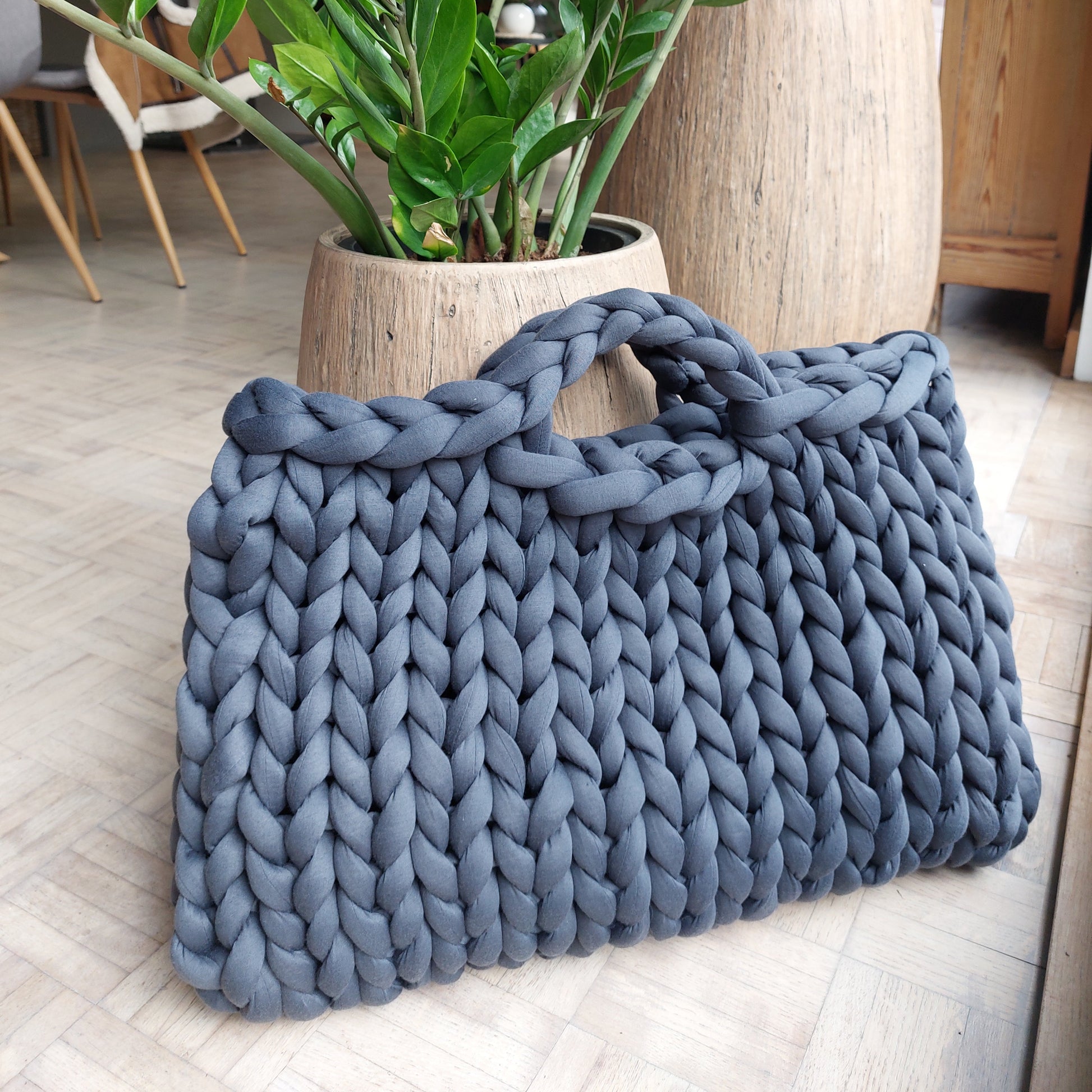 Chunky Classic XXL Crochet Tas