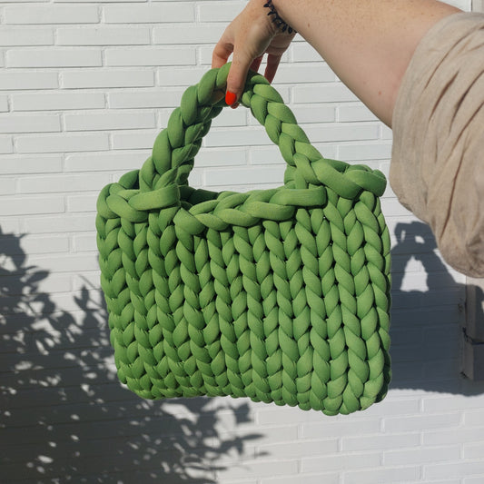 Chunky Classic Big Crochet Tas