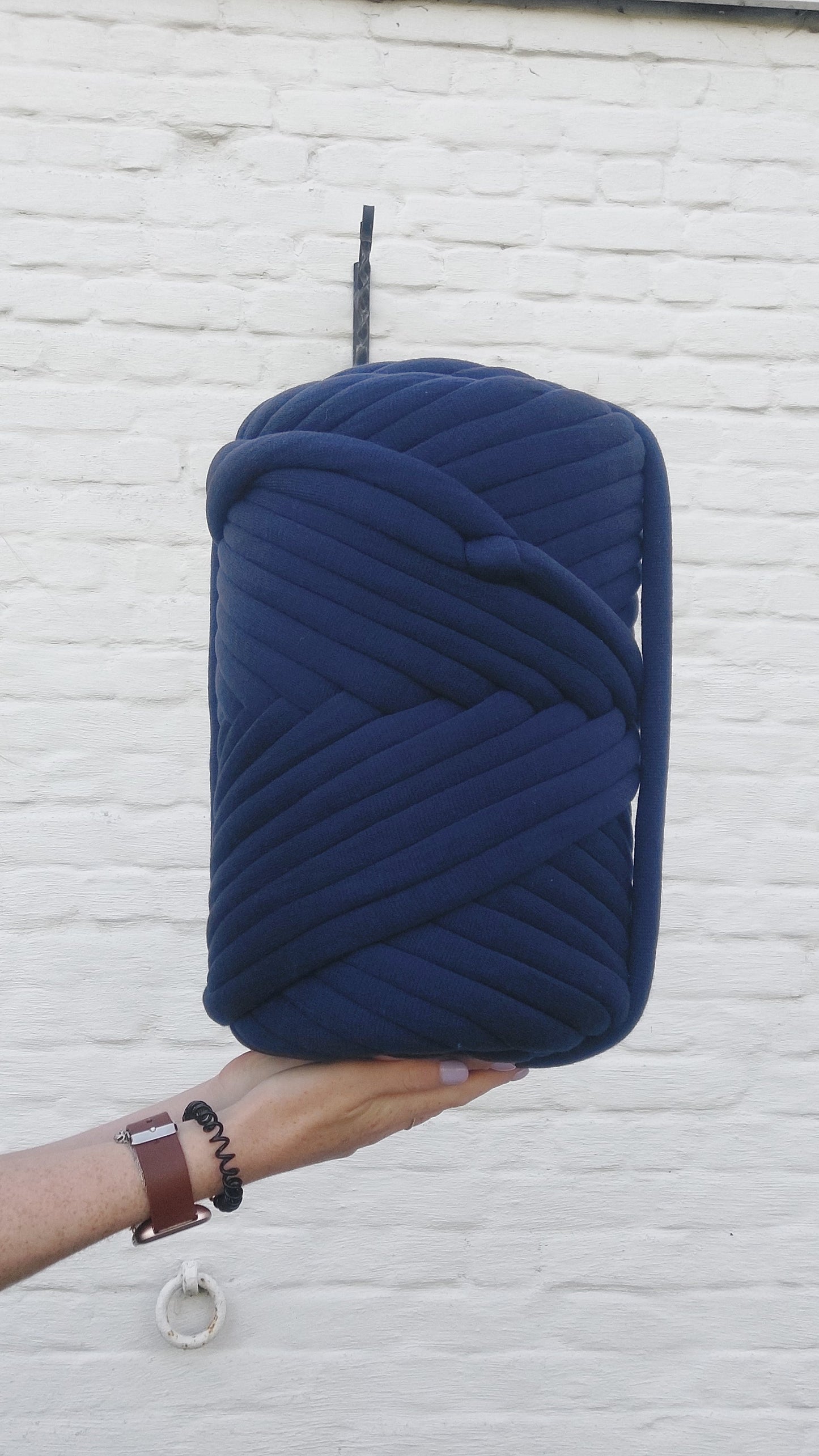 Chunky garen marineblauw