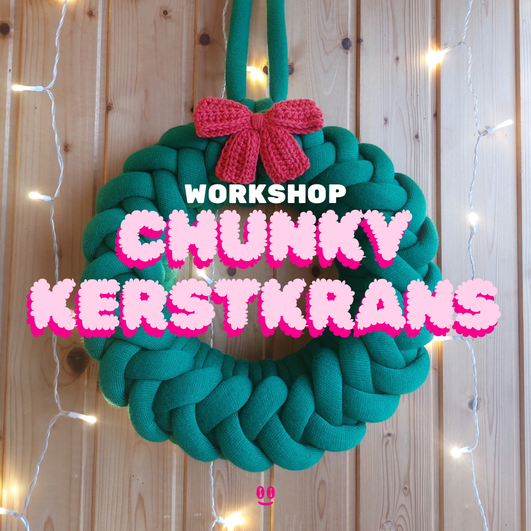 Banner workshop Chunky kerstkrans