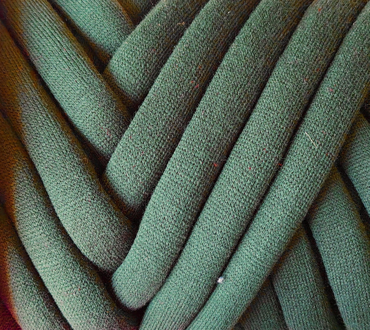Chunky Draad donkergroen