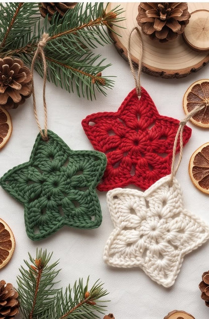 Workshop Haken voor beginners: Kerstornamentjes